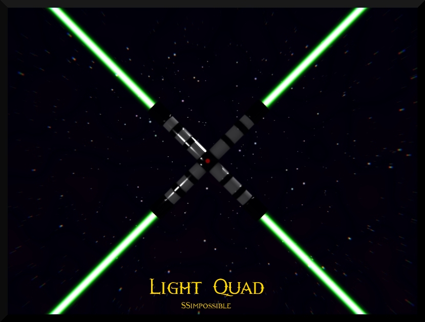 quadruple bladed lightsaber