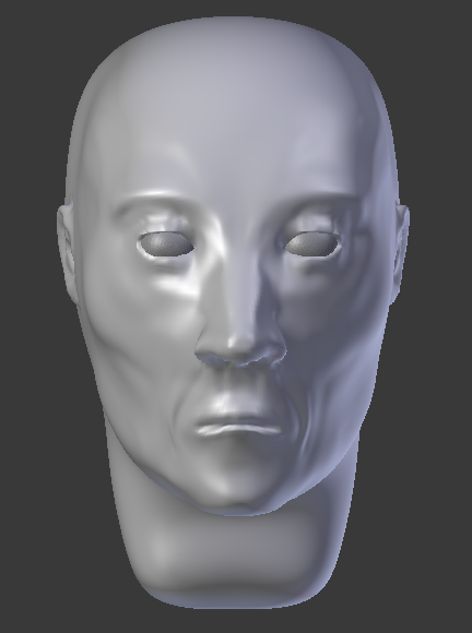 First sculpting attempt - human head - Works in Progress - Blender ...