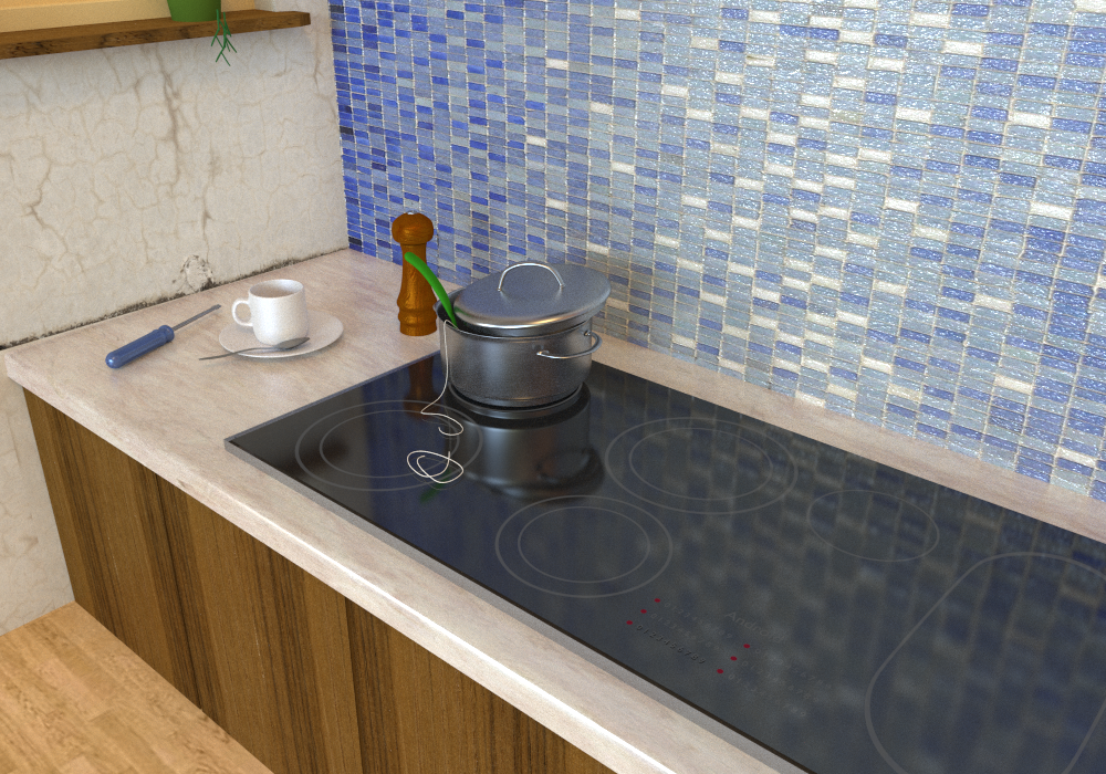 Kitcen Corner Finished Projects Blender Artists Community
