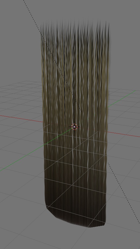 Текстура волос для blender