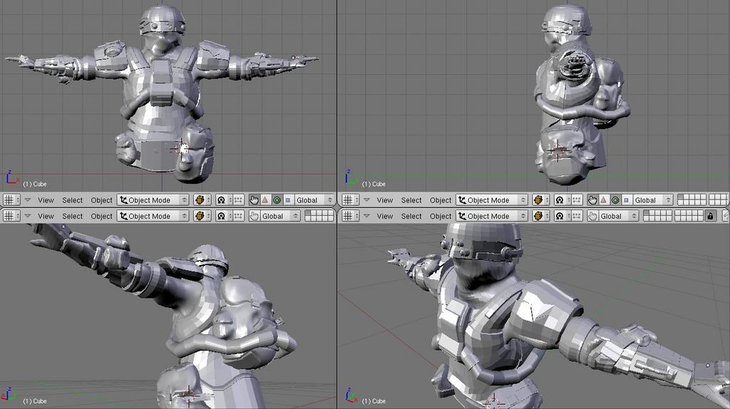 Infiltrator Squad Member - Works in Progress - Blender Artists Community