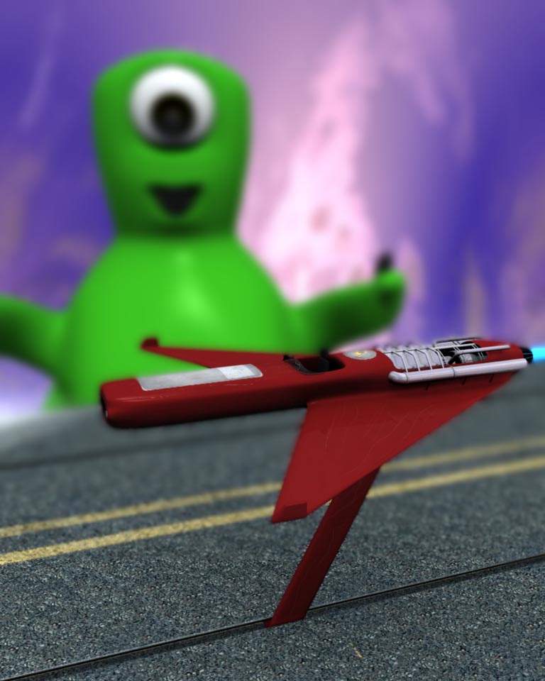 Alien Slotcars (F1 entry) - Works in Progress - Blender Artists Community