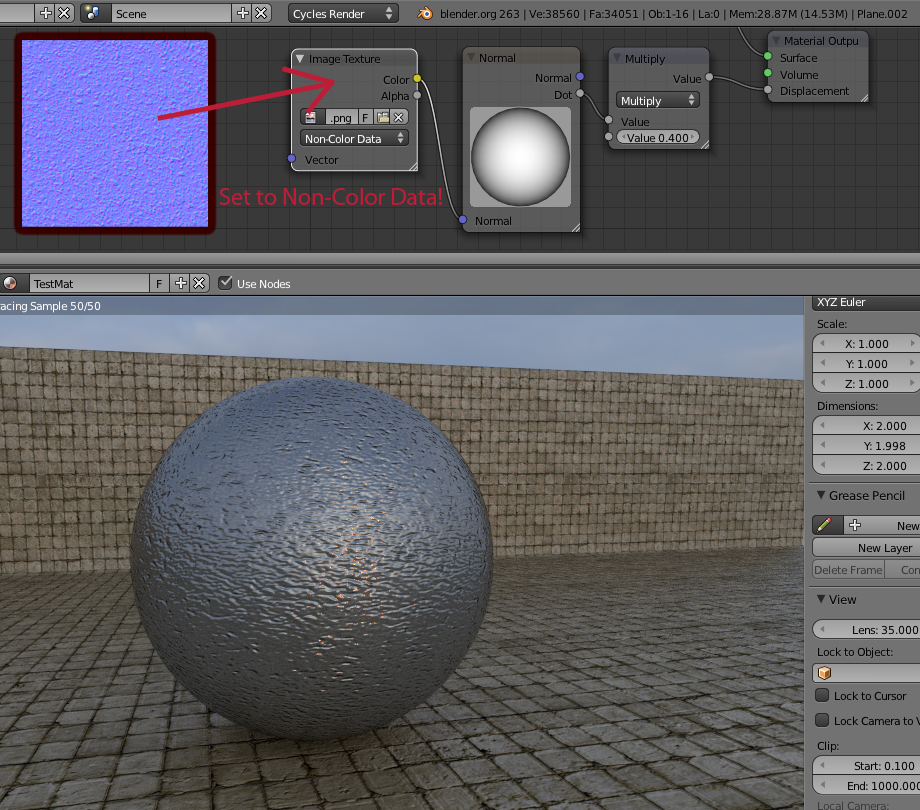 Cycles And Normalmaps Somehow Works Realistic Materials Blender