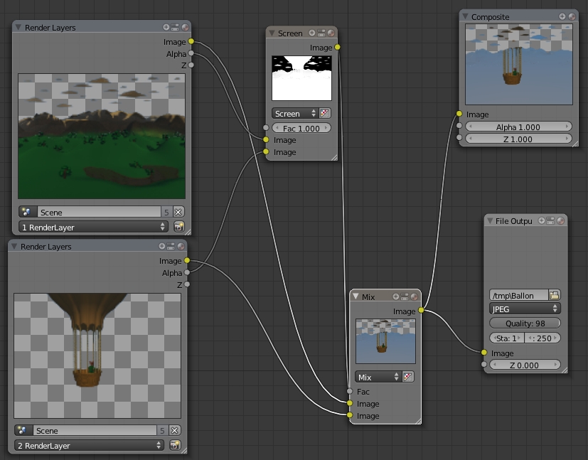 Compositing two different renders messes up the alpha [2.59 ...