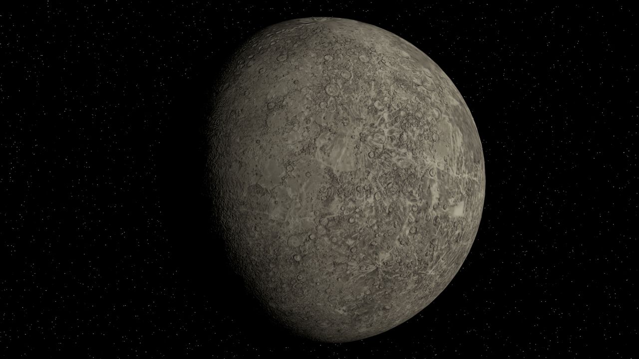 Меркурий планета фото из космоса