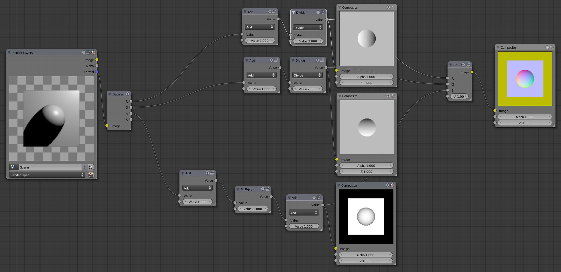 Working with nodes and normals - Compositing and Post Processing ...