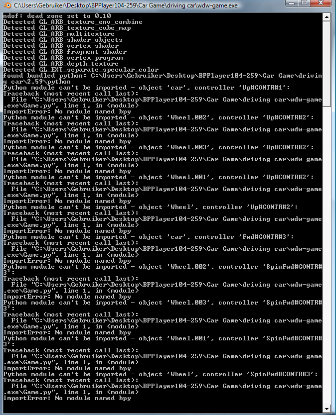 Script not working in stand alone - Game Engine Support and Discussion ...