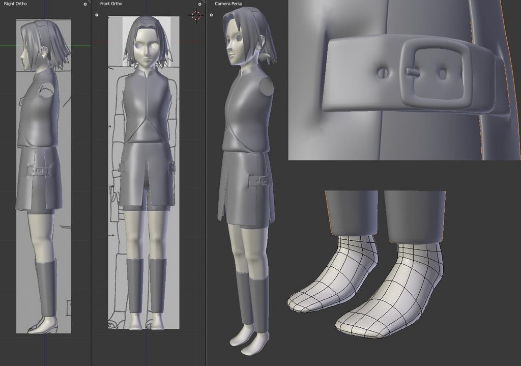 Hey! I made a quick model of the beta version of Sakura! 🌷💝 (Dont mind my  horrible texturing skills) : r/MurderMystery2