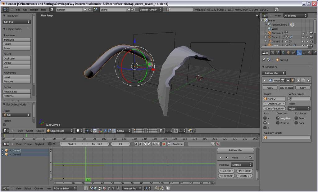 2.5 Shrinkwrap Reveal Problem - Animation and Rigging - Blender Artists ...