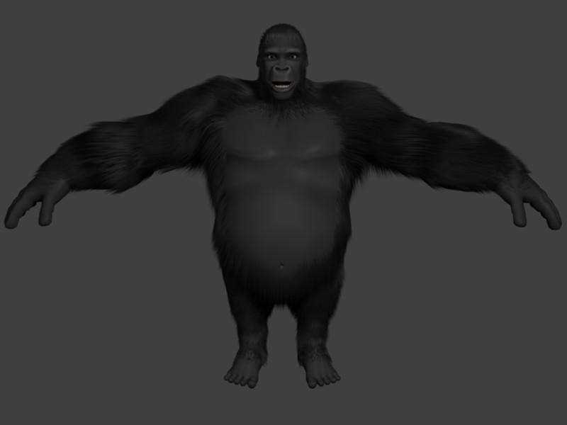 stylized gorilla - Page 2 - Works in Progress - Blender Artists Community