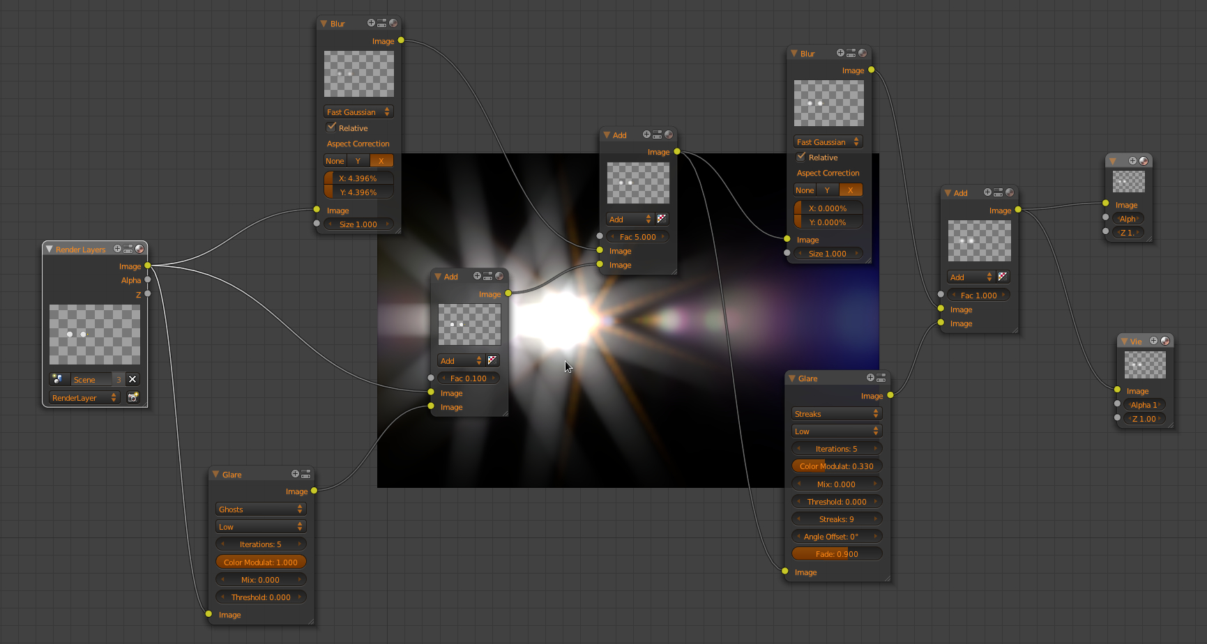 Using BI to composit glow in Cycles render - Compositing and Post ...