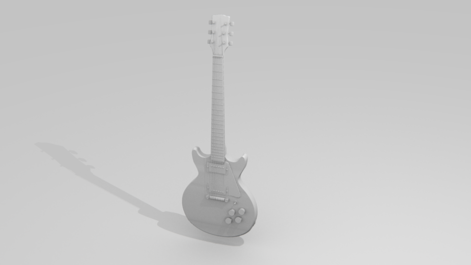 guitar model - Finished Projects - Blender Artists Community