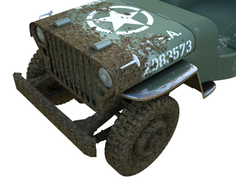 Jeep Willys MB 1941-1945 - Finished Projects - Blender Artists Community