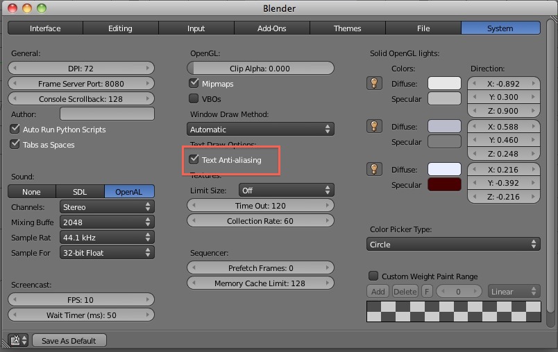 Non-antialiased UI font? - Basics & Interface - Blender Artists Community