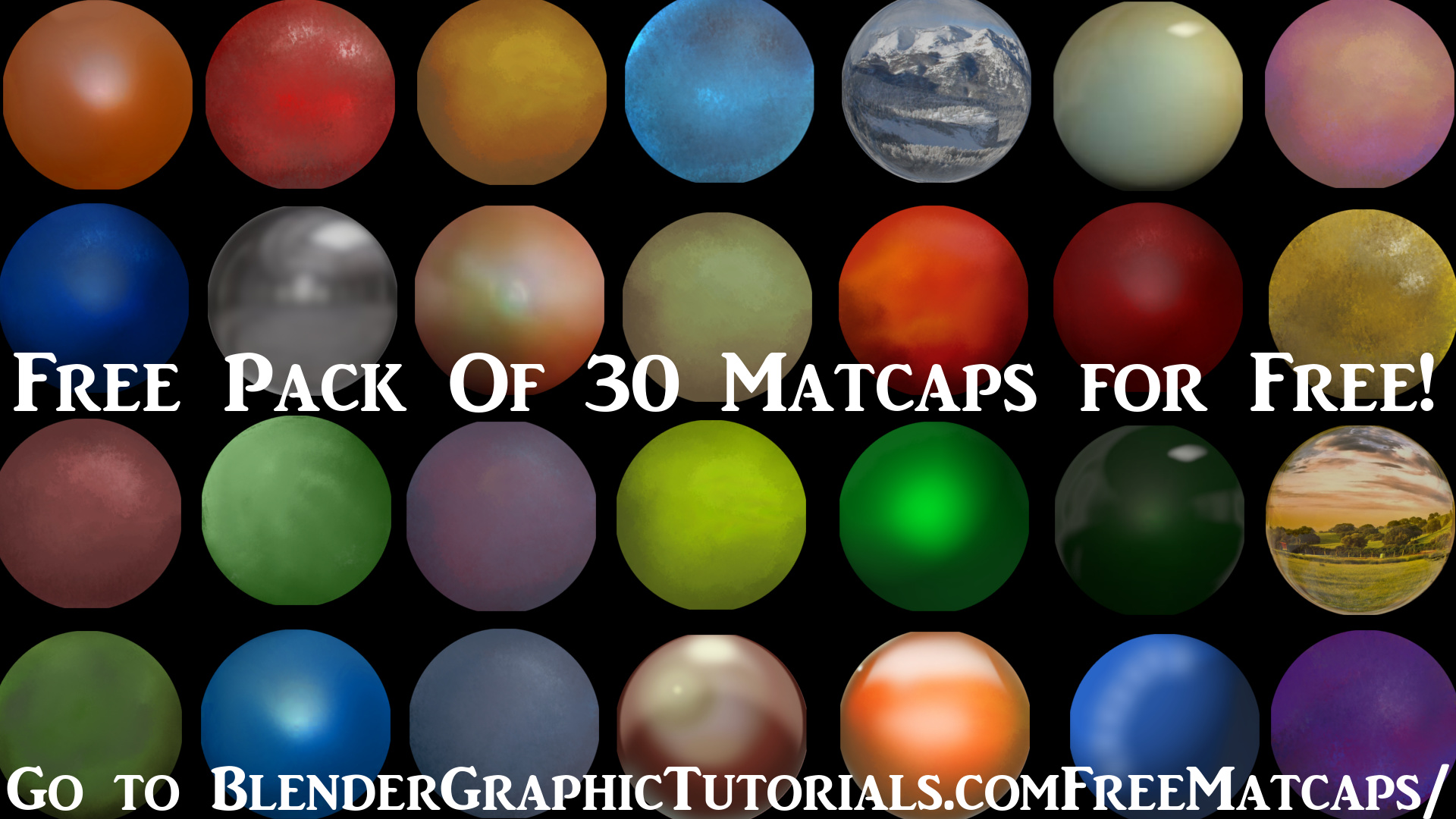 free blender matcaps