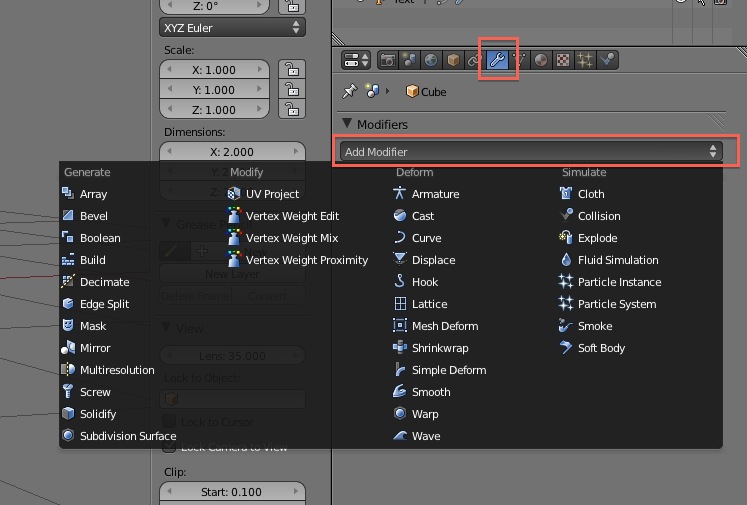 Where are modifiers, where is bevel, where is anything? What happened ...
