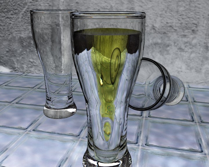 Bottle beer glass material help - Materials and Textures - Blender Artists  Community