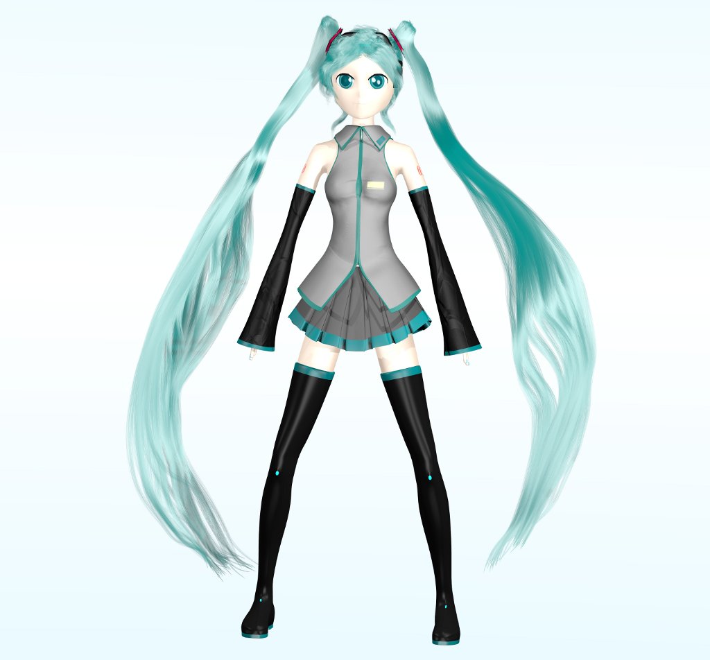 Hatsune Miku [currently : battle for the meta-rig] - Works in Progress ...