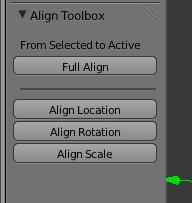 Align addon : axis selection? - Python Support - Blender Artists Community