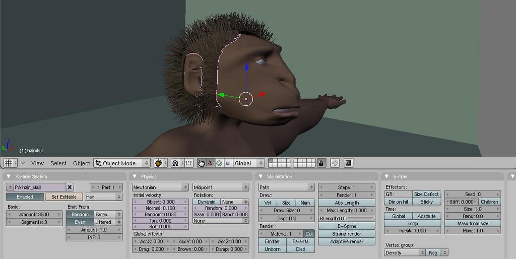 Object Robustus Model Paranthropus Robustus - Page 3 - Modeling - Blender Artists Community