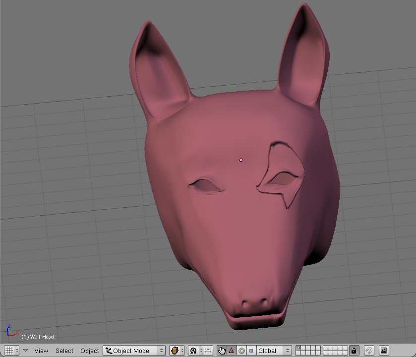 Wolf Head modelling. - Works in Progress - Blender Artists Community