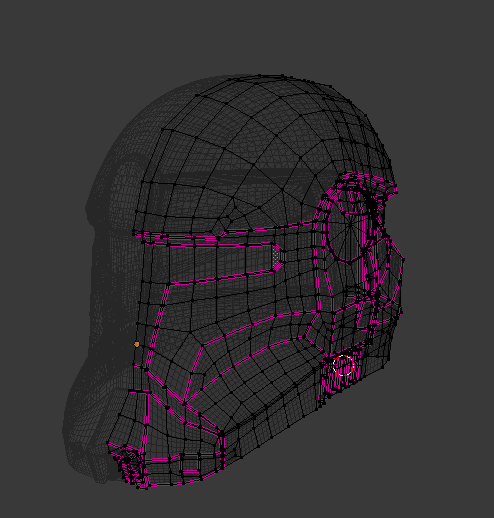 Clone trooper model for blender