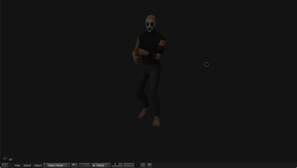 Demented Mime (Real Time Model) (Animation on last page!) - Works in ...