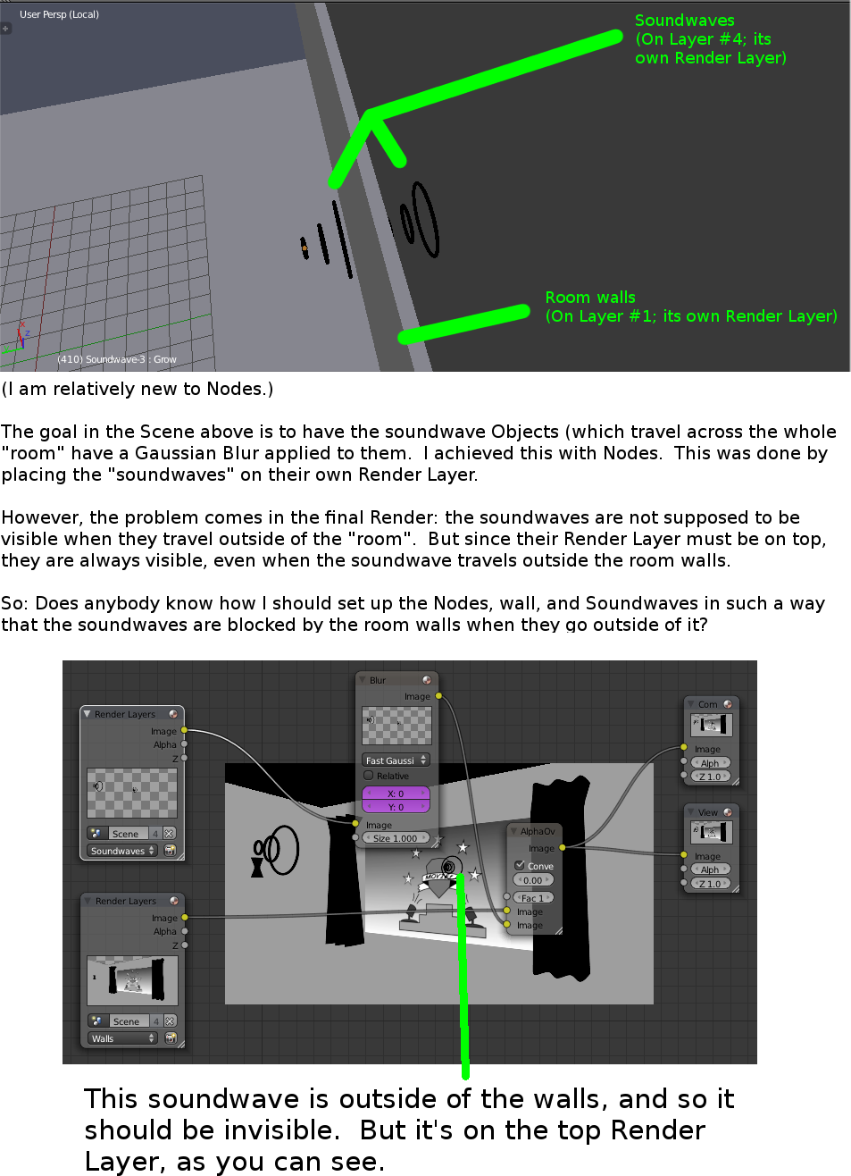 Nodes & Render Layers: Blocking Objects - Compositing And Post ...