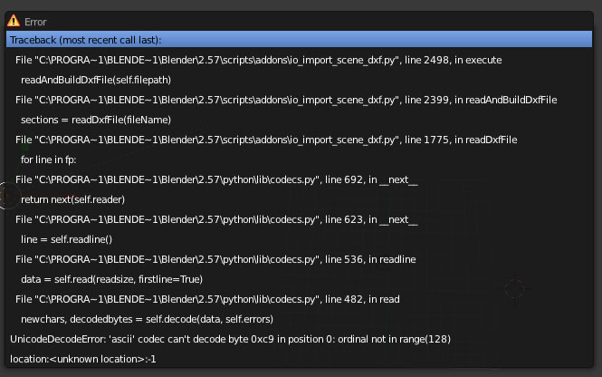 DXF import script for Blender 2.5 - Page 3 - Python Support - Blender ...