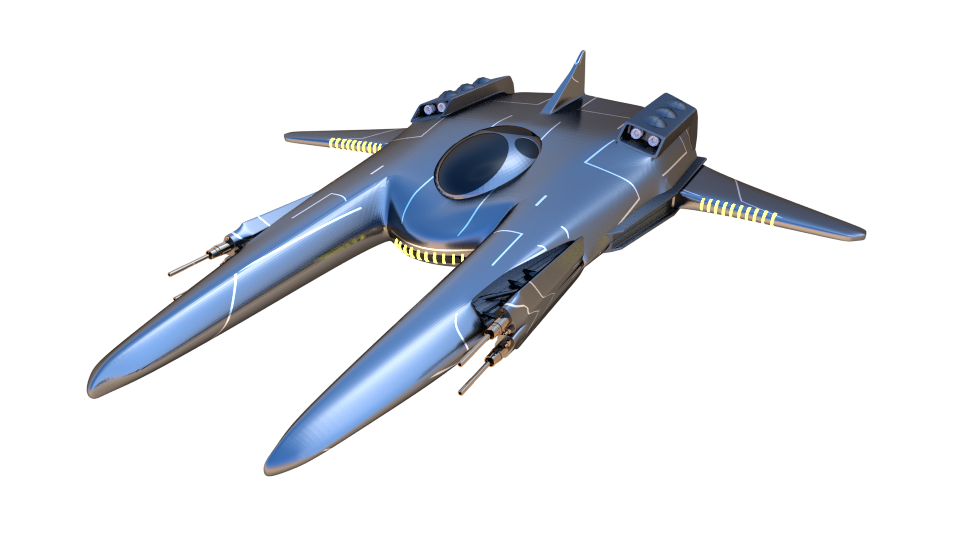 How to make custom UV textures for spaceship. - Materials and Textures ...