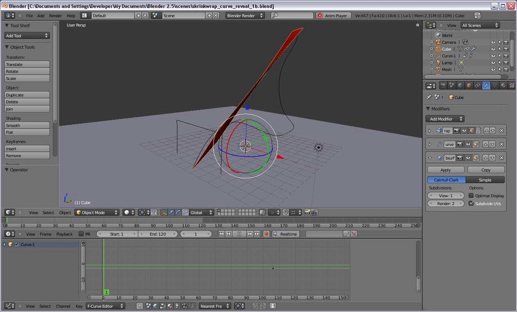 2.5 Shrinkwrap Reveal Problem - Animation and Rigging - Blender Artists ...