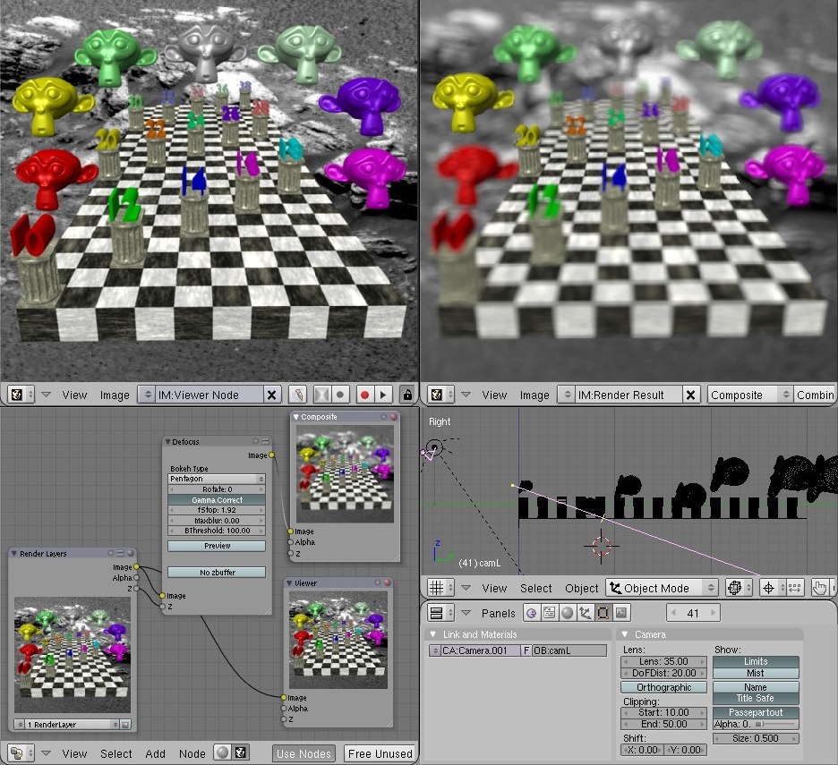 Does Blender have built-in depth of field? - Compositing and Post ...