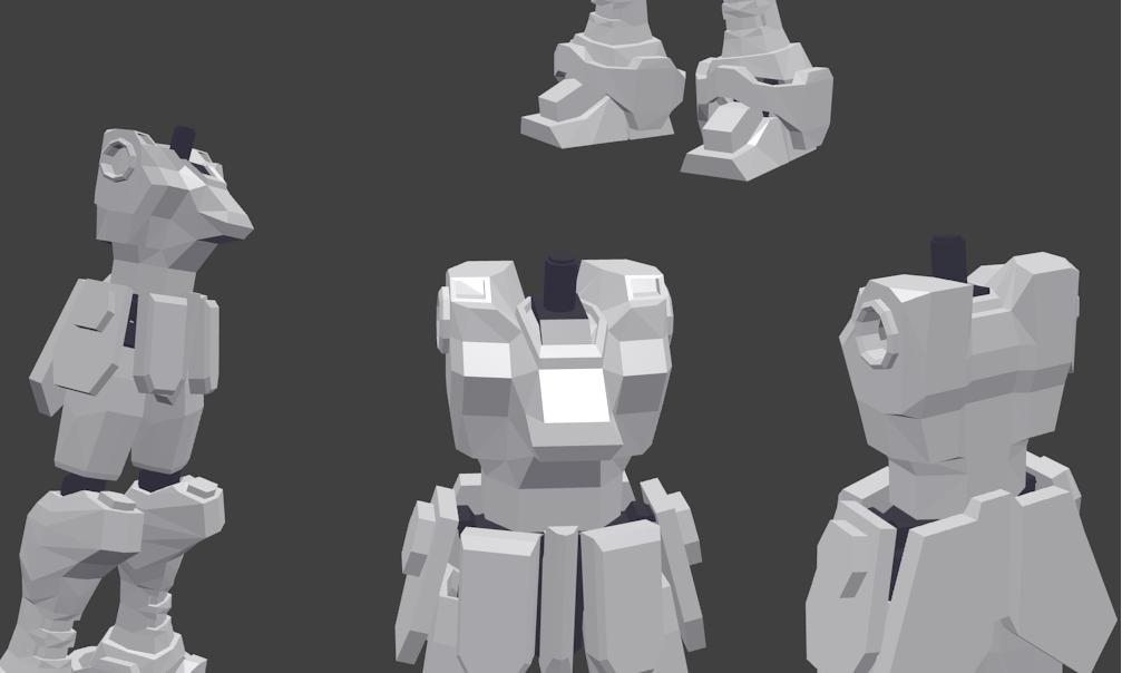 Misc Gundam Project Works In Progress Blender Artists Community