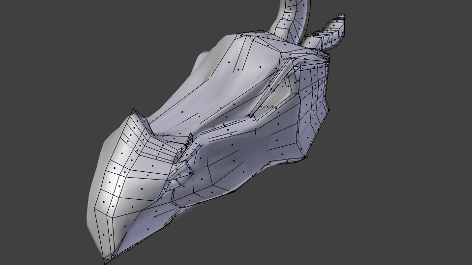 My Current Modeling Attempt... A Dragon... - Works In Progress ...