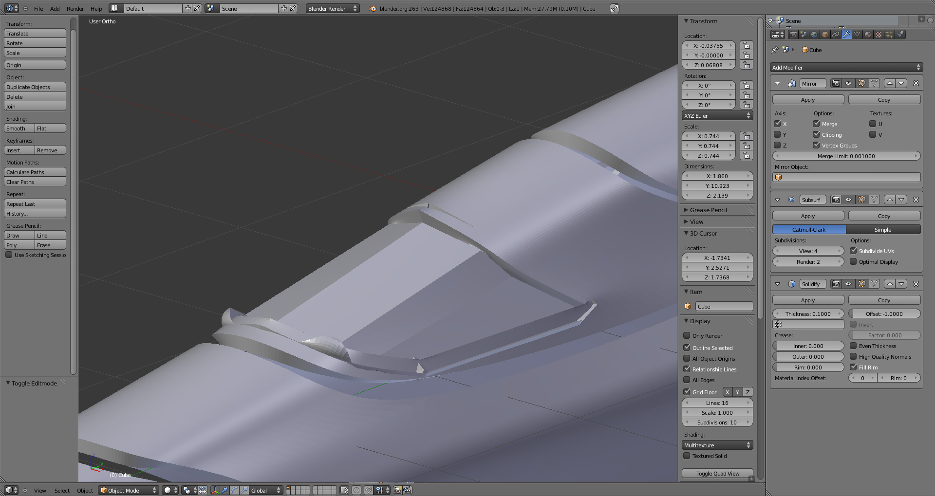 Help with Solidify Modifier - Modeling - Blender Artists Community