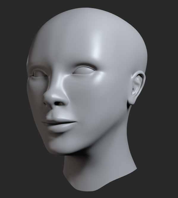 Female Head Model - Works in Progress - Blender Artists Community