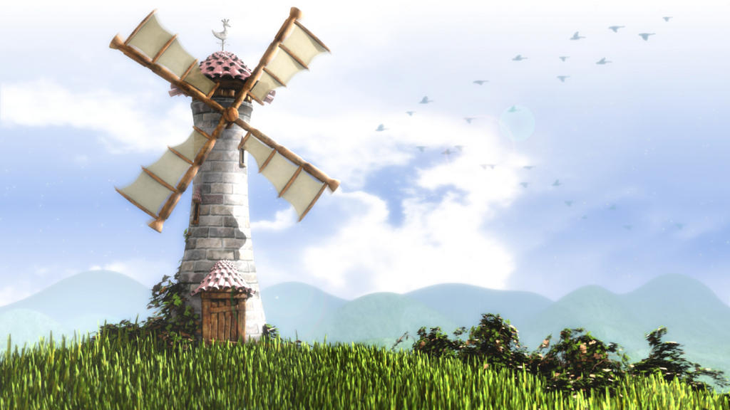 Windmill Finished Projects Blender Artists Community   68d2455ee18506d4df1dfa326243c1b93f892f8d 