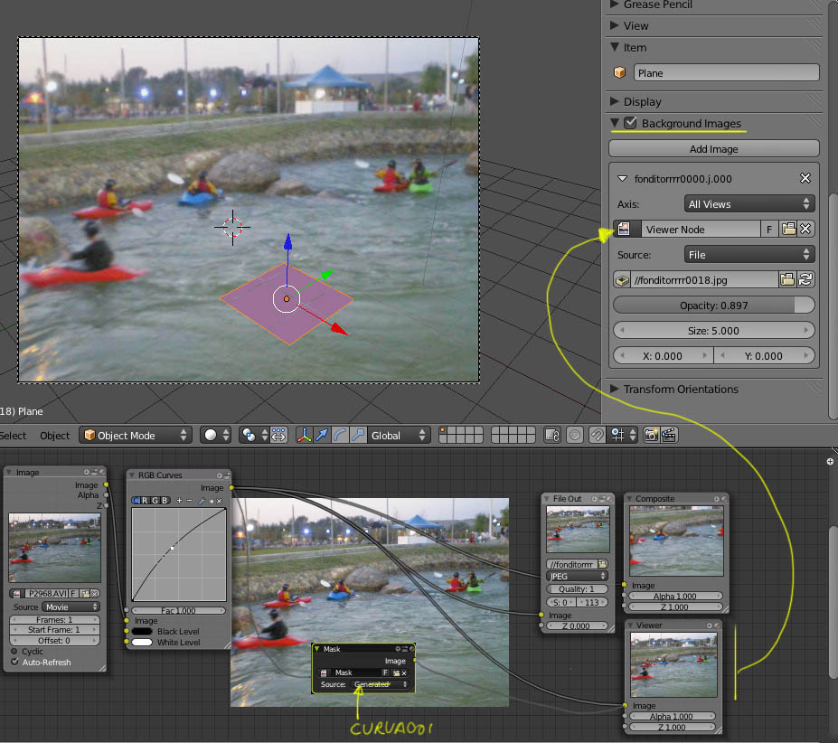 2.57 Image Mapped Plane UV Texture Mapped - Python Support - Blender ...