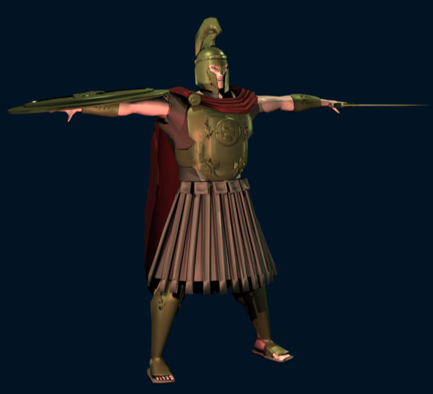 A Roman Centurion - Finished Projects - Blender Artists Community