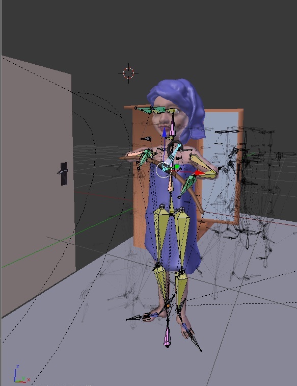 Making an Object completly invisible during an animation with an Ipo ...