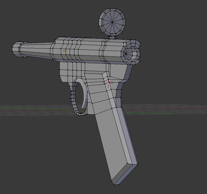 Low Poly Lazor Pistol - Works in Progress - Blender Artists Community