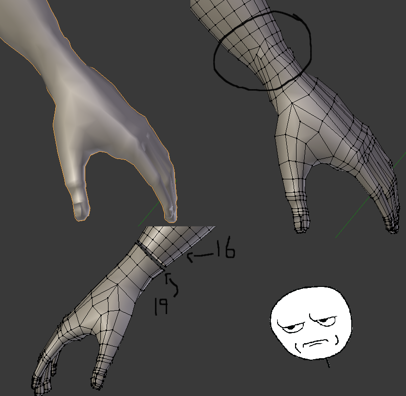 Tips on joing meshes with different vertax counts? - Modeling - Blender ...