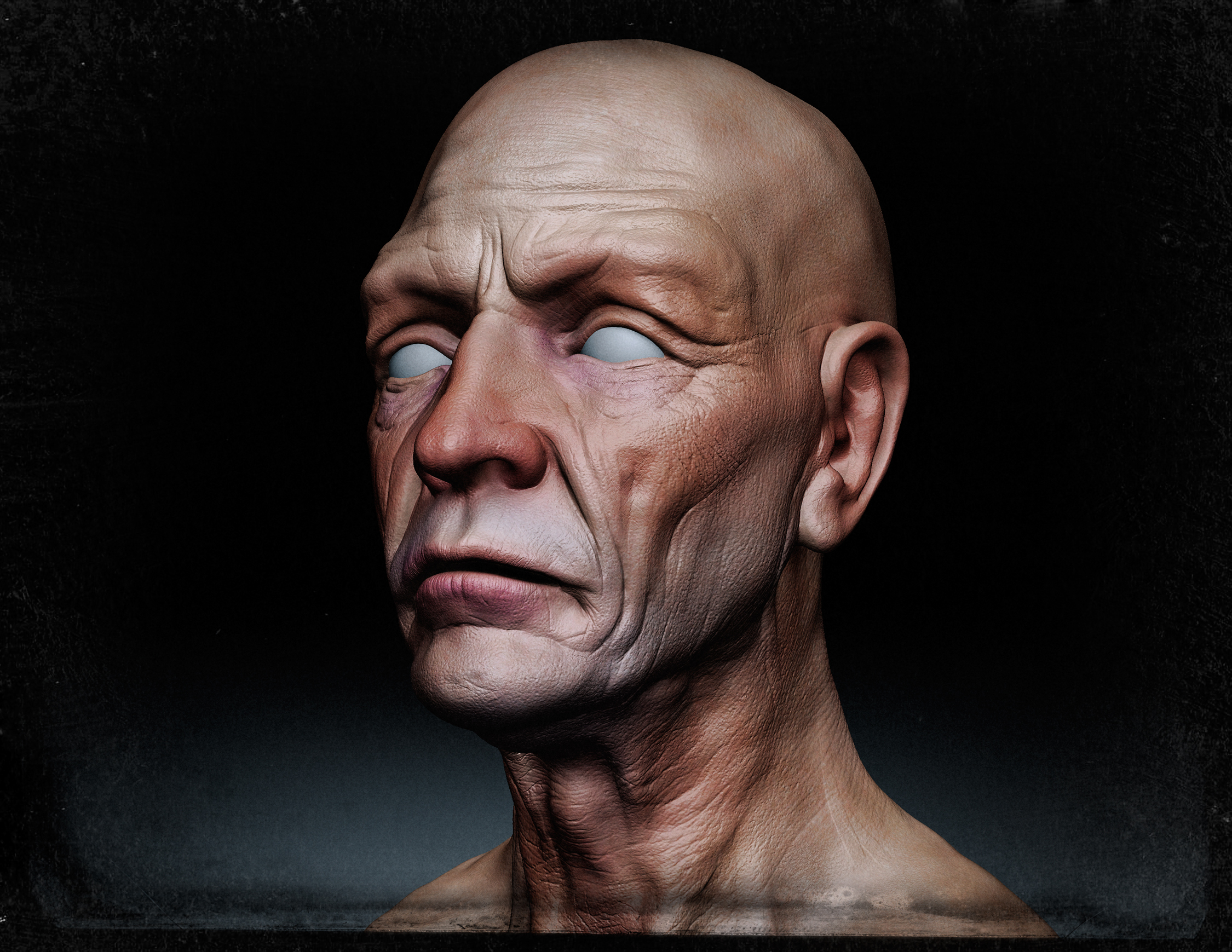 Sculpting and Rendering a Human Bust from start to finish - Off-topic ...