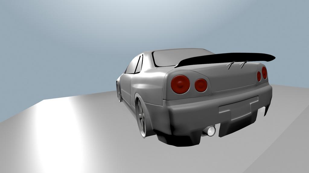 Skyline gtr r34 custom (wip) - Works in Progress - Blender Artists ...