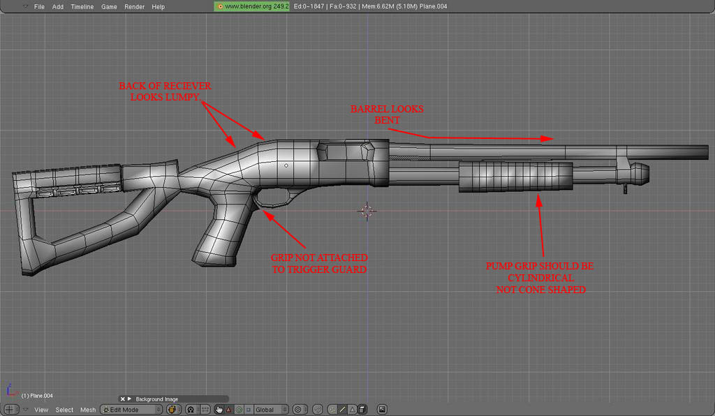 Shotgun Works In Progress Blender Artists Community