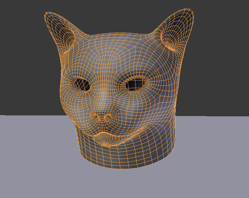 Bad Blender Model Of Cat
