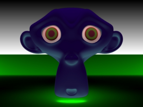 Glow effect - Yafray - Compositing and Post Processing - Blender ...