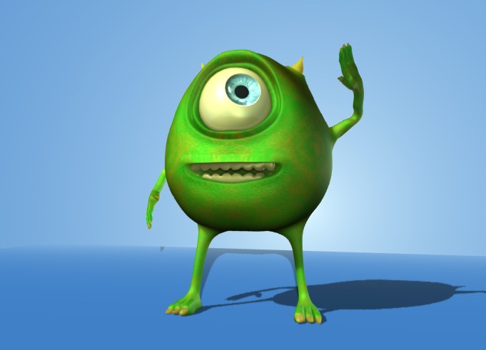 Mike Wazowski's Cousin - Finished Projects - Blender Artists Community