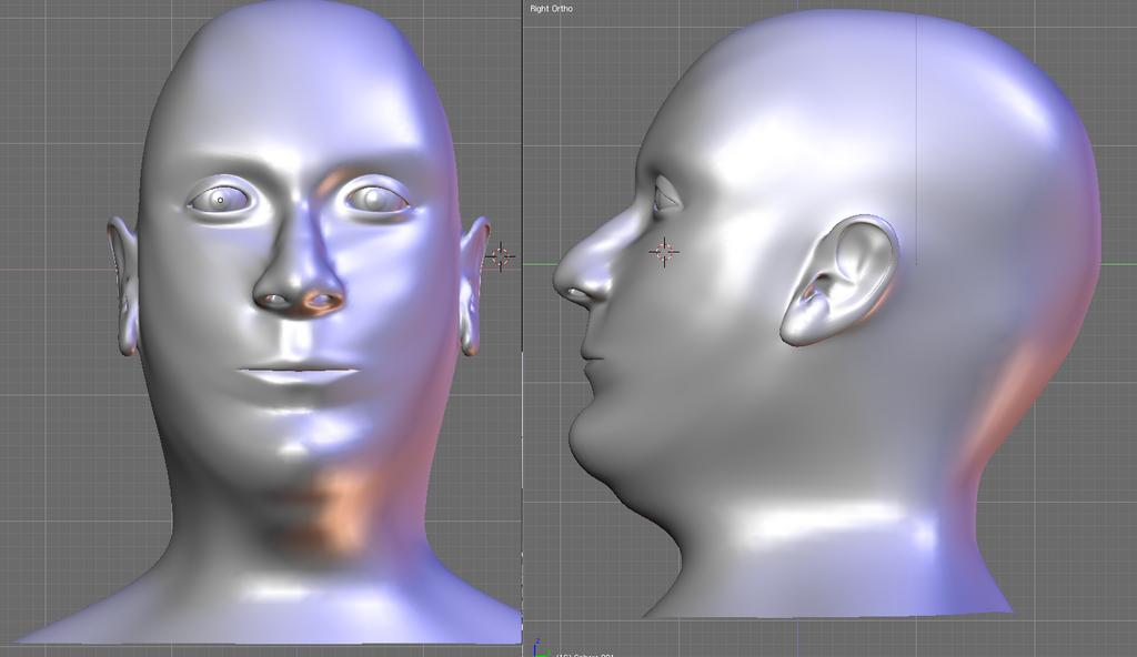 Thirdphp Face Tutorial My THIRD face modeling (horrible) test - Works in Progress - Blender ...