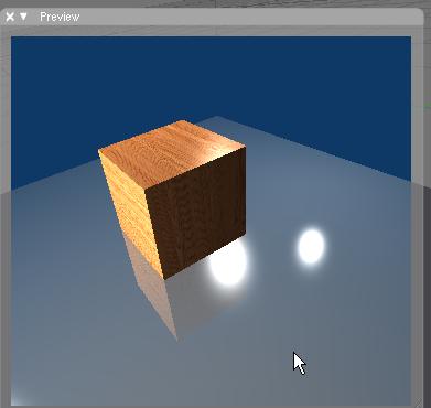 how to make object reflect light blender